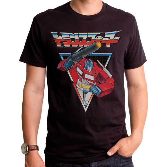 Transformers Nippon Prime Slim Fit T-shirt Front
