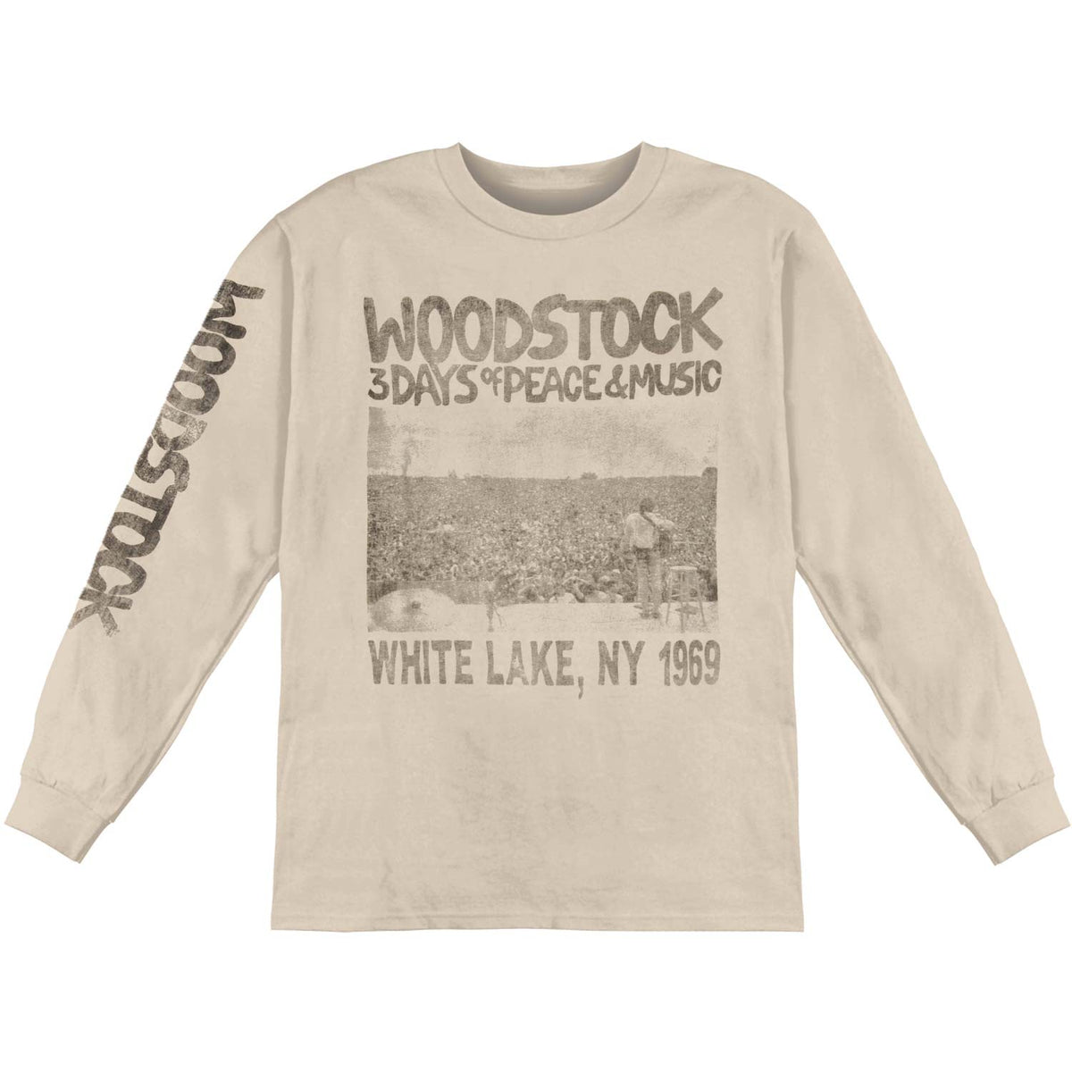 Woodstock Poster Long Sleeve Front