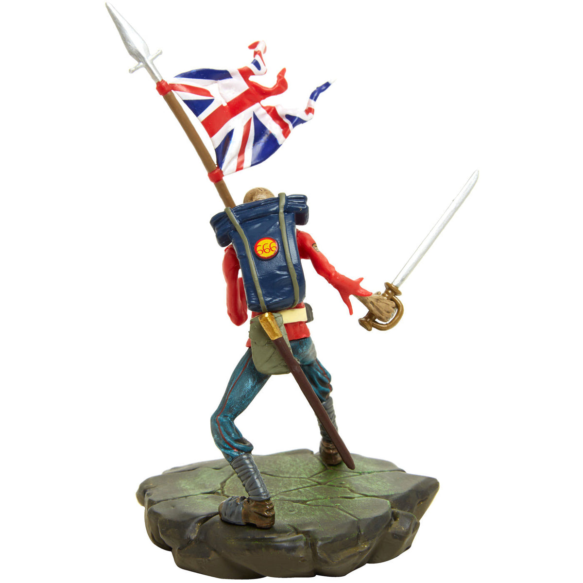 Iron Maiden Trooper Eddie Action Figure Back
