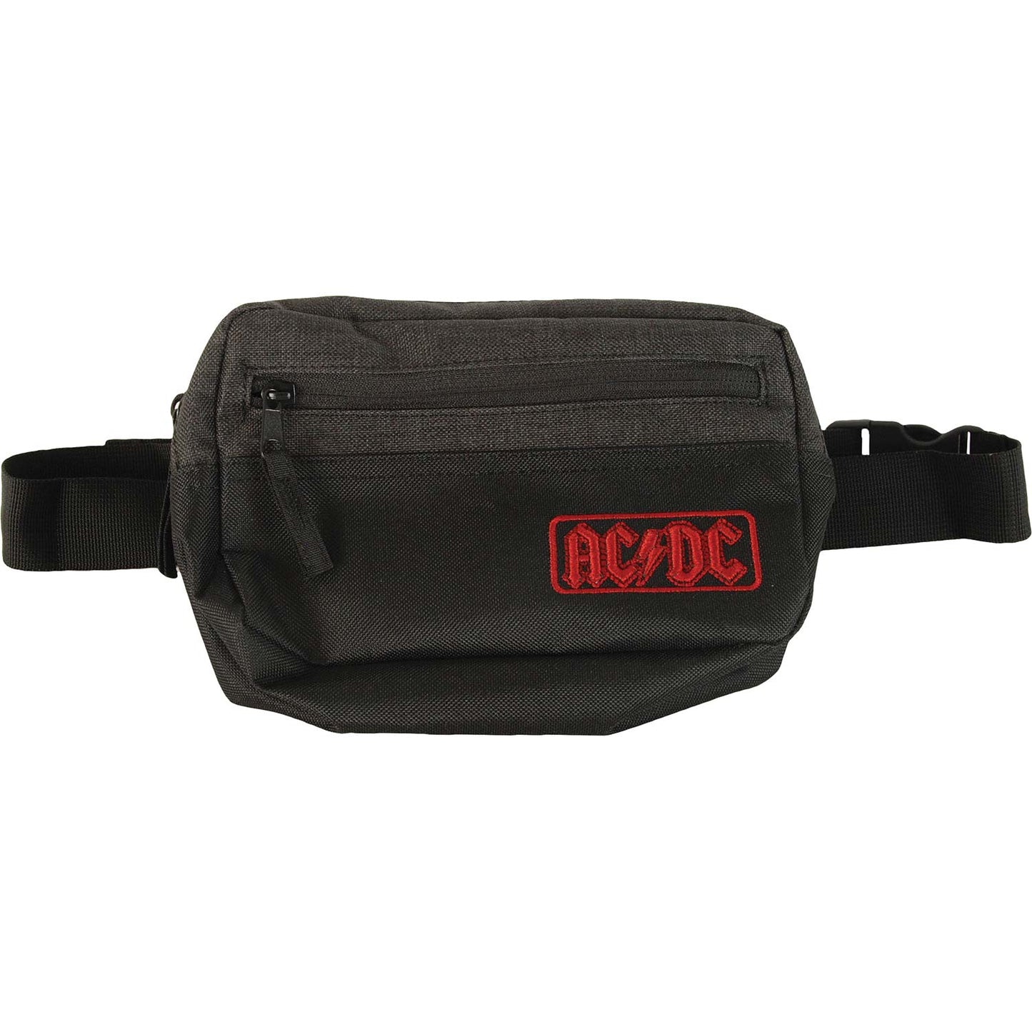 AC/DC Embroidered Logo Waist Sling Backpack Front