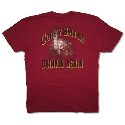 Corey Smith Drinkin' Again T-shirt Back