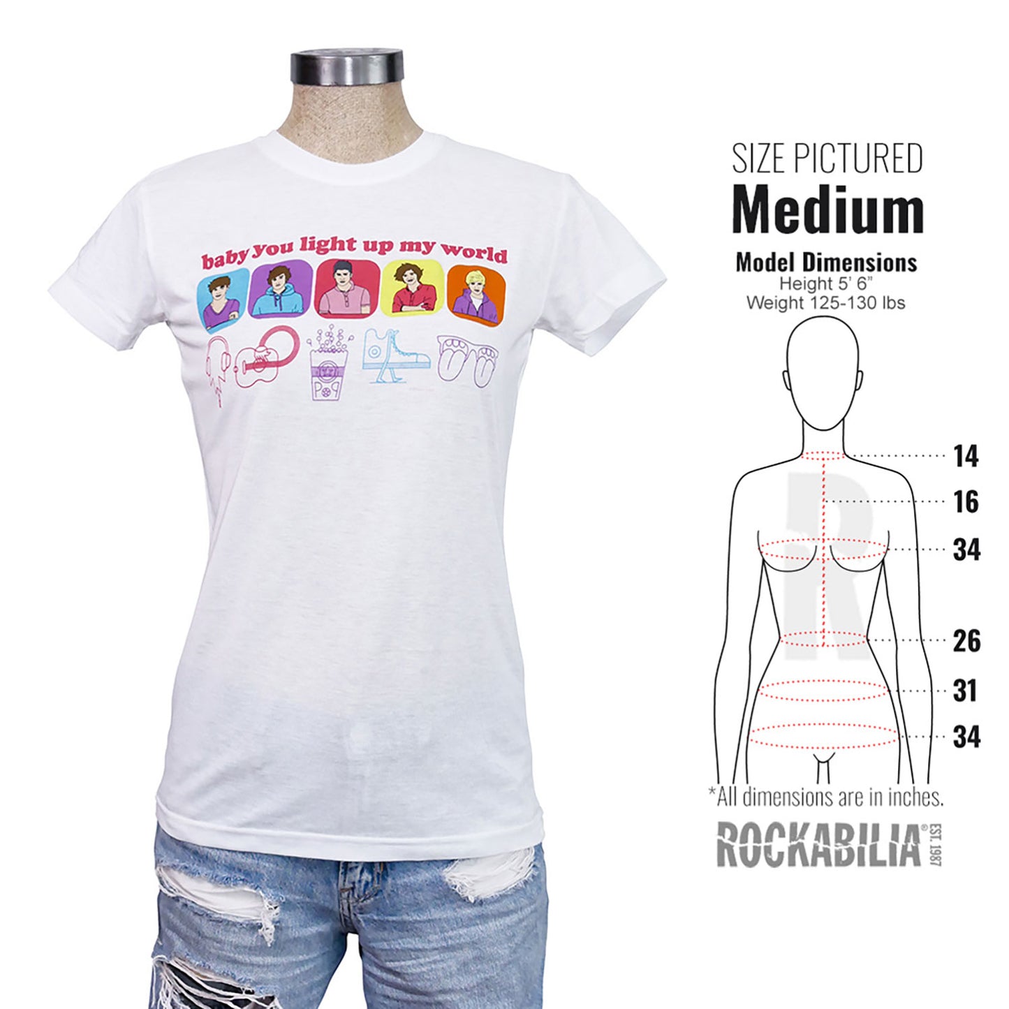 One Direction Light Up Junior Top Alt 3