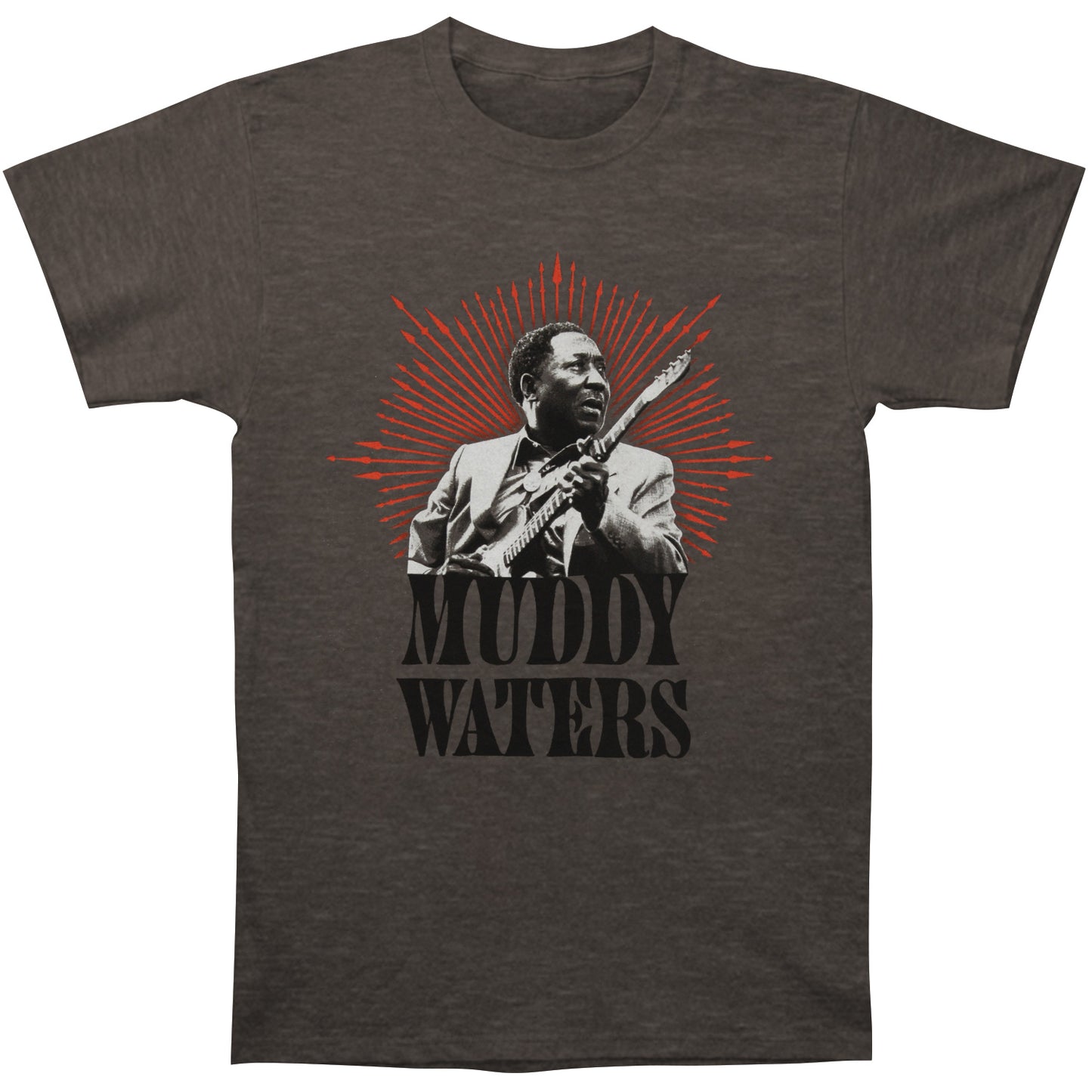 Muddy Waters Portrait Slim Fit T-shirt Front