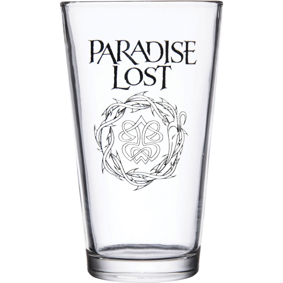 Paradise Lost Crown Of Thorns Pint Glass Front