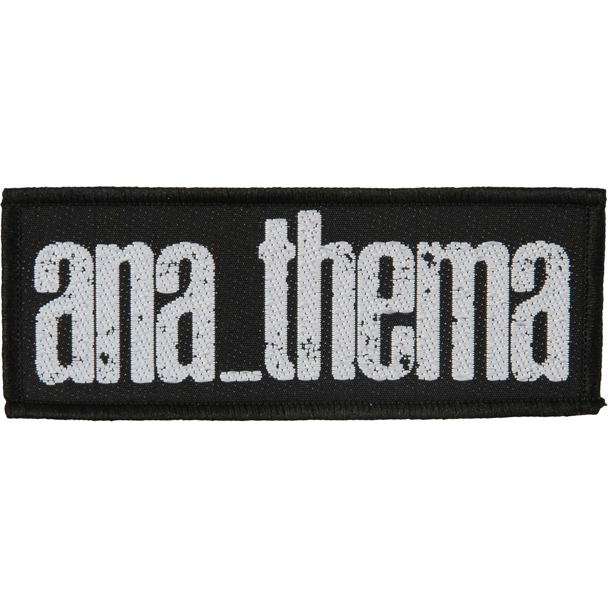 Anathema Logo Woven Patch Front