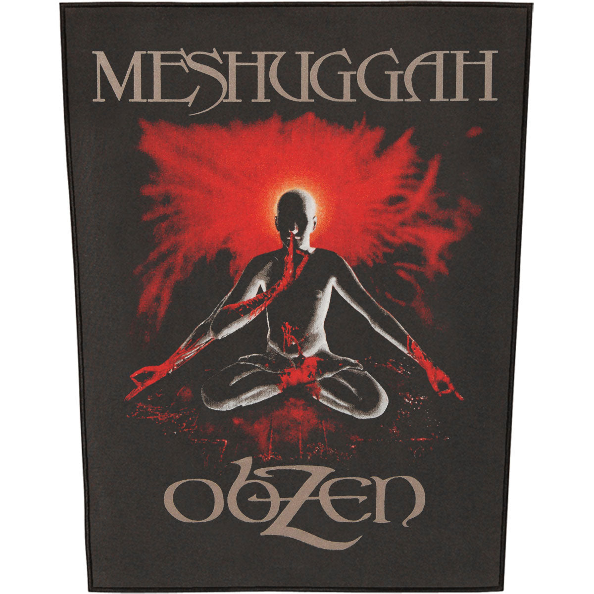 Meshuggah Obzen Back Patch Front