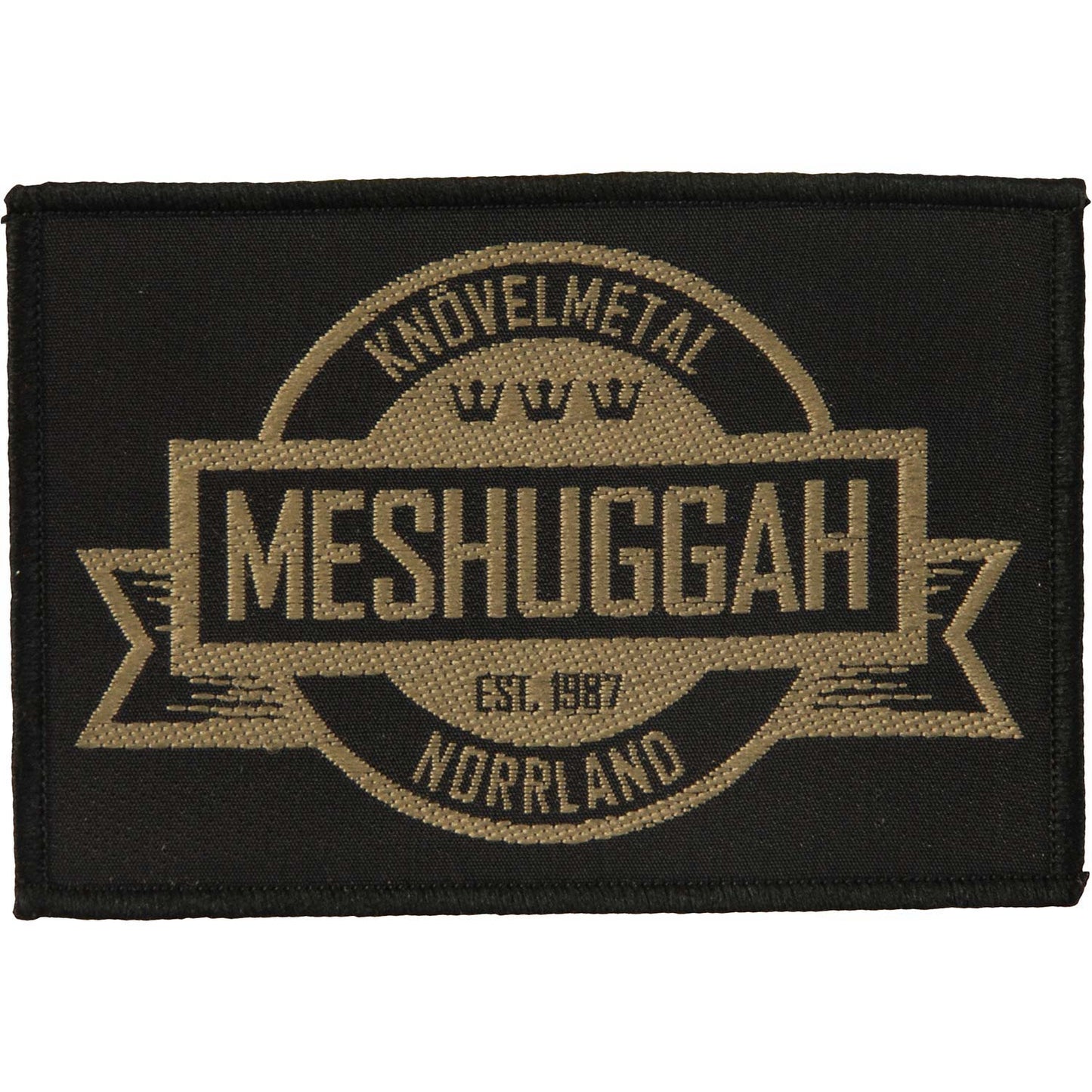 Meshuggah Crest Woven Patch