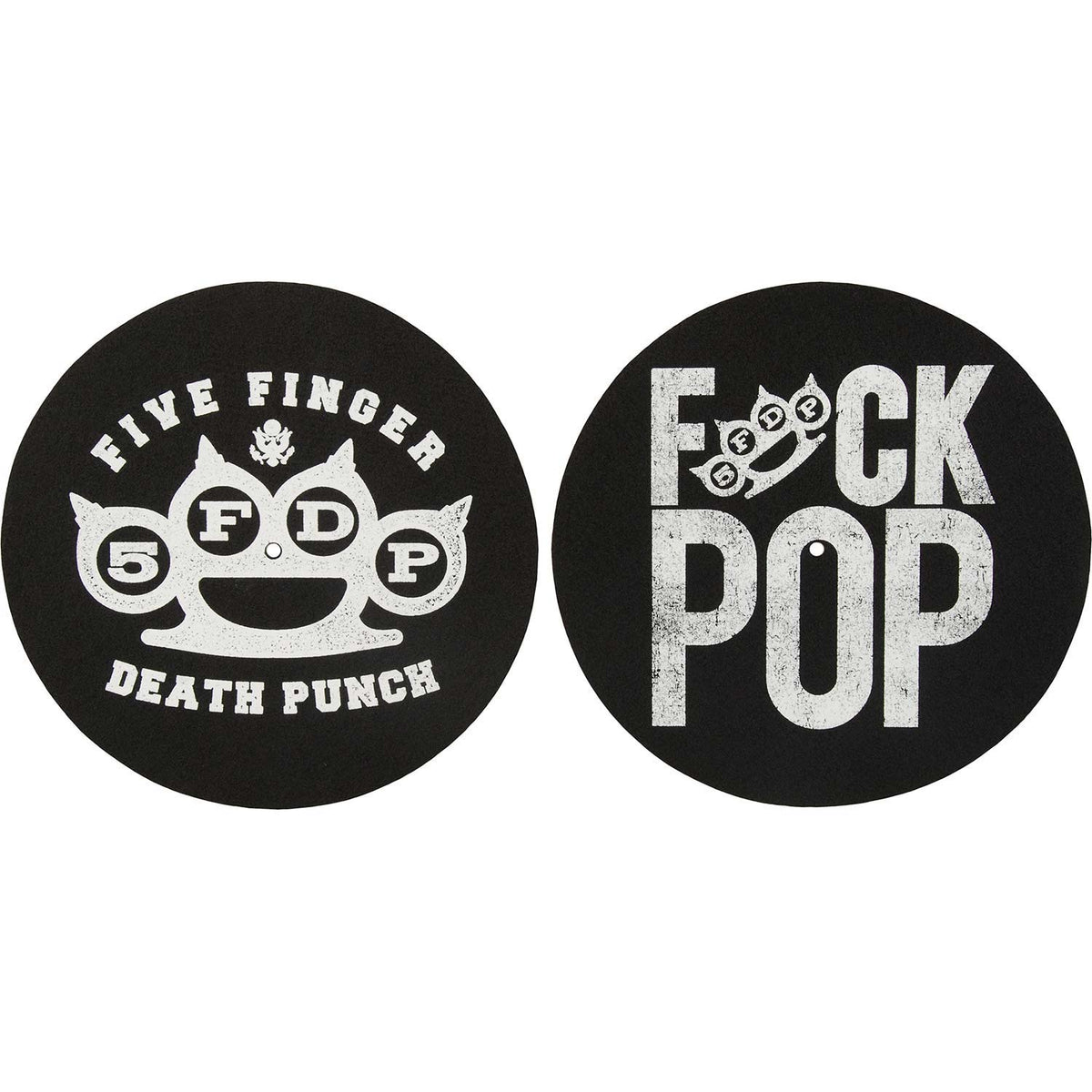 Five Finger Death Punch Knuckle / Fuck Pop Slipmat Front