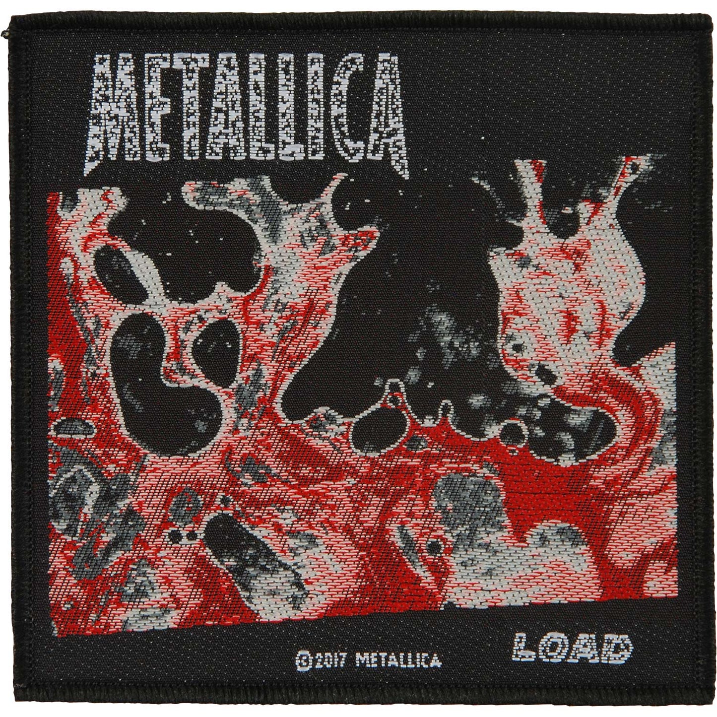Metallica Load Woven Patch Front
