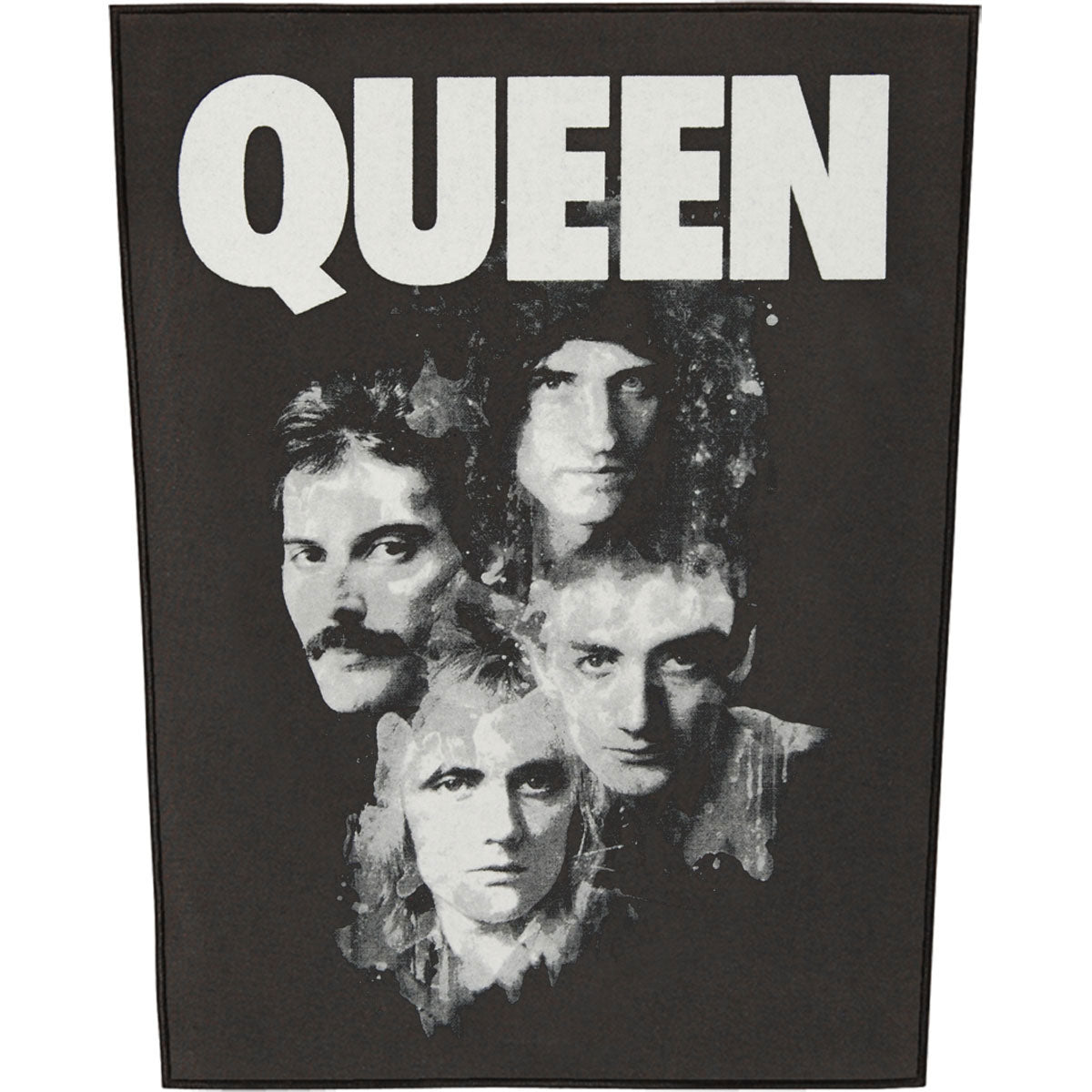 Queen Faces Back Patch Front