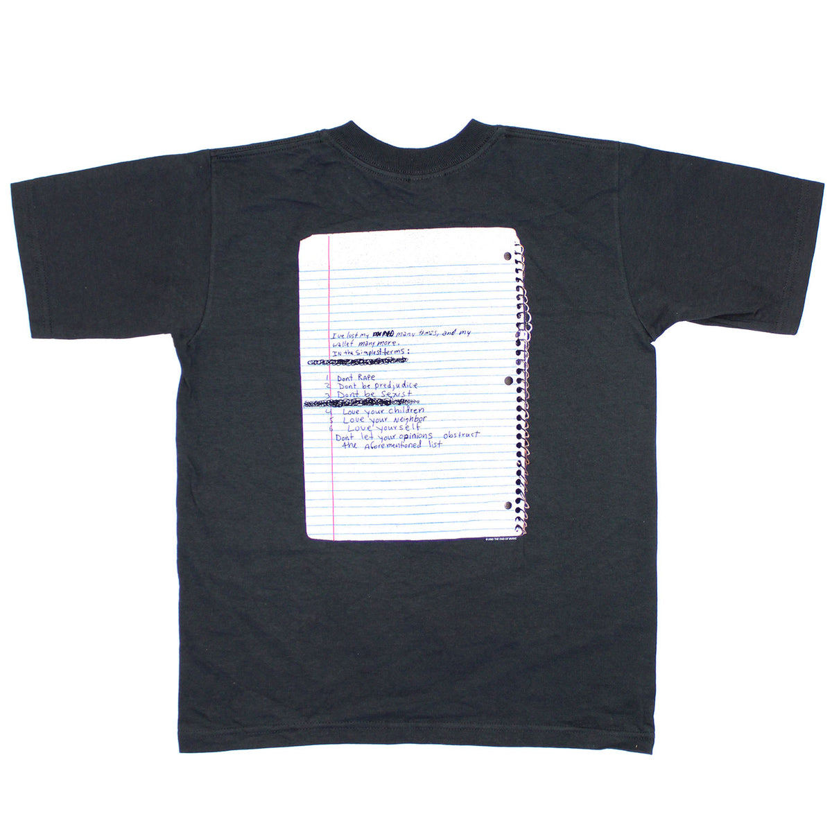 Nirvana T-shirt Back