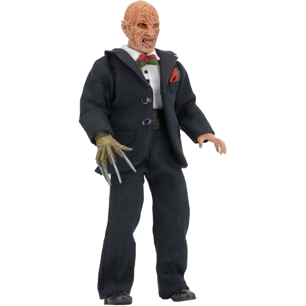 Nightmare On Elm Street Tuxedo Freddy Action Figure Back
