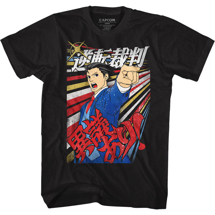 Ace Attorney Igiari T-shirt Front