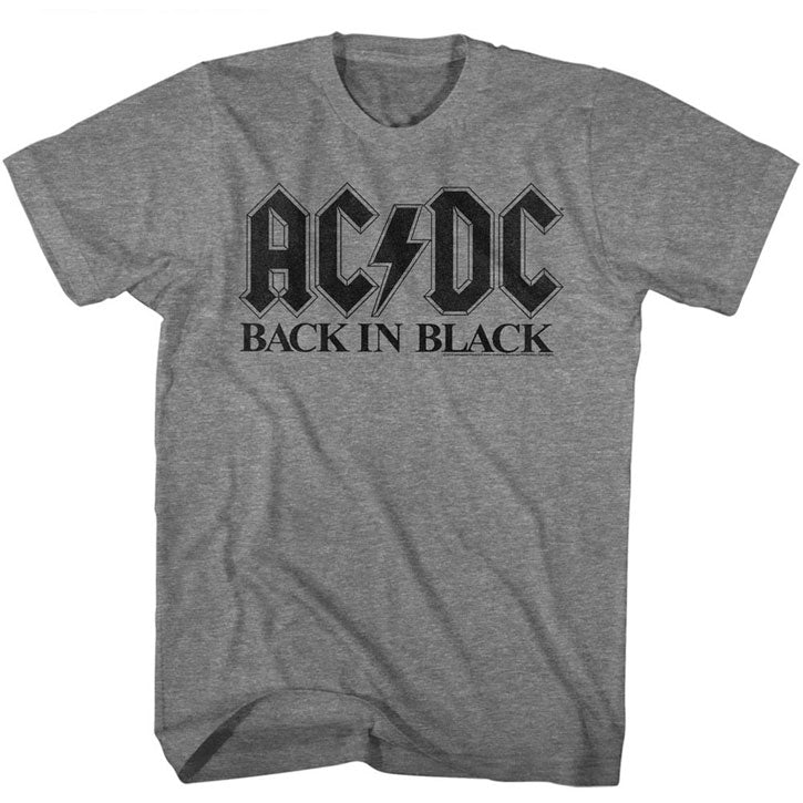 AC/DC Bib In Black T-shirt Front