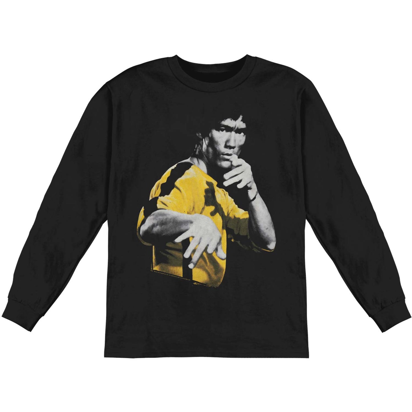 Bruce Lee Hooowah Long Sleeve Front