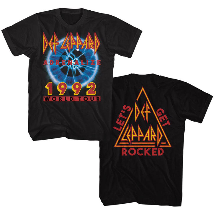 Def Leppard Adrenalize Tour T-shirt Front