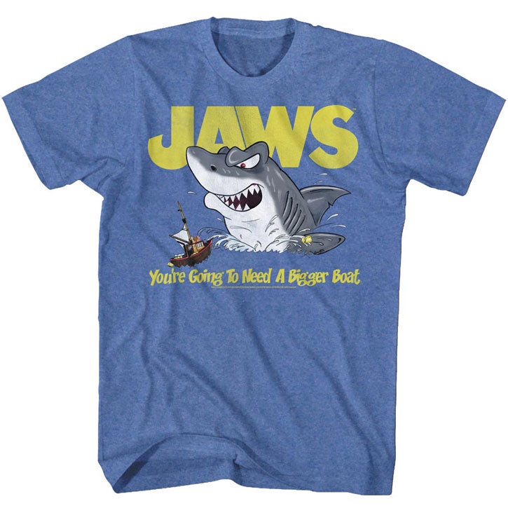 Cartoon Jaws T-shirt Front