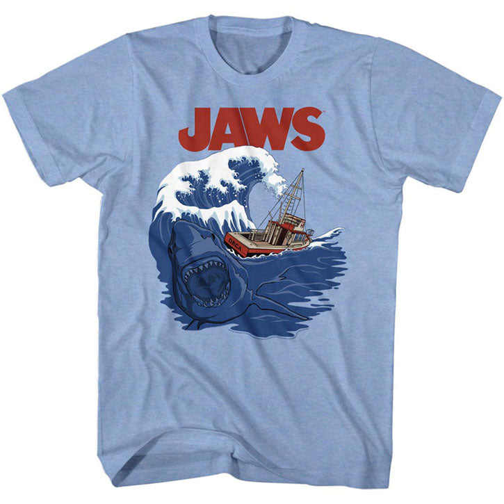 Jaws Shark Swell T-shirt Front