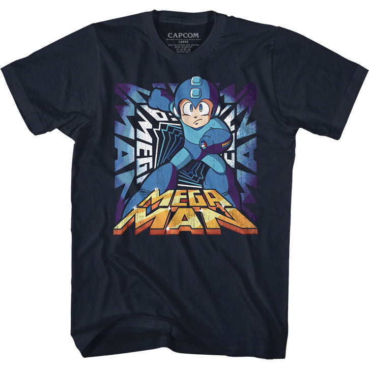 Mega Man Megaman T-shirt Front