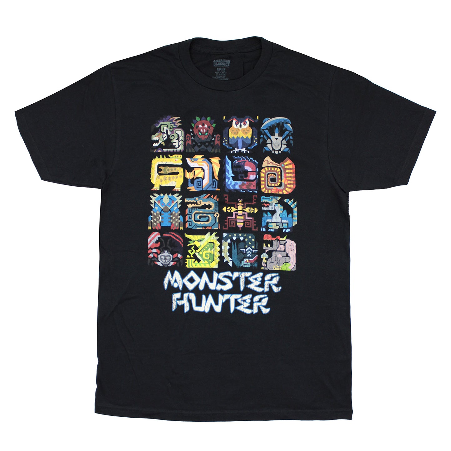 Monster Hunter Symbols T-shirt Front