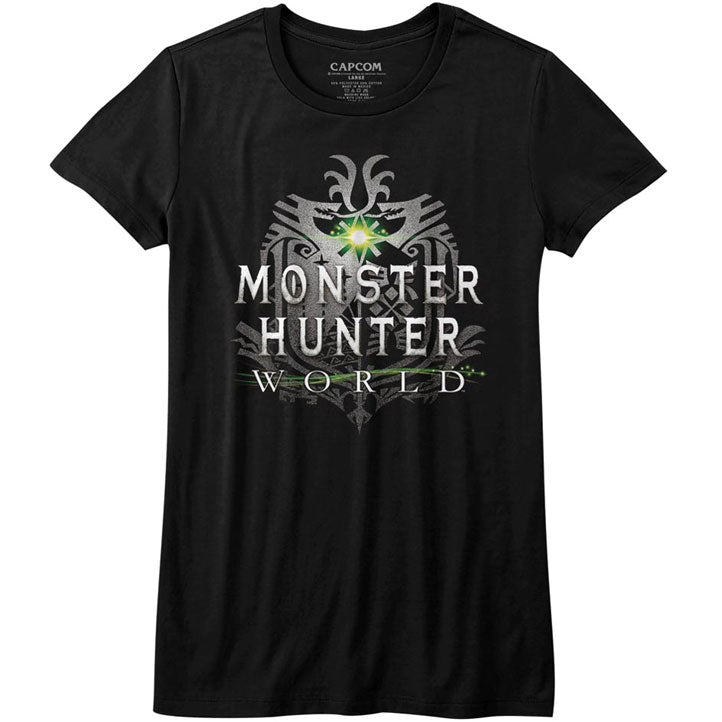 Monster Hunter Mhw Logo Junior Top Front