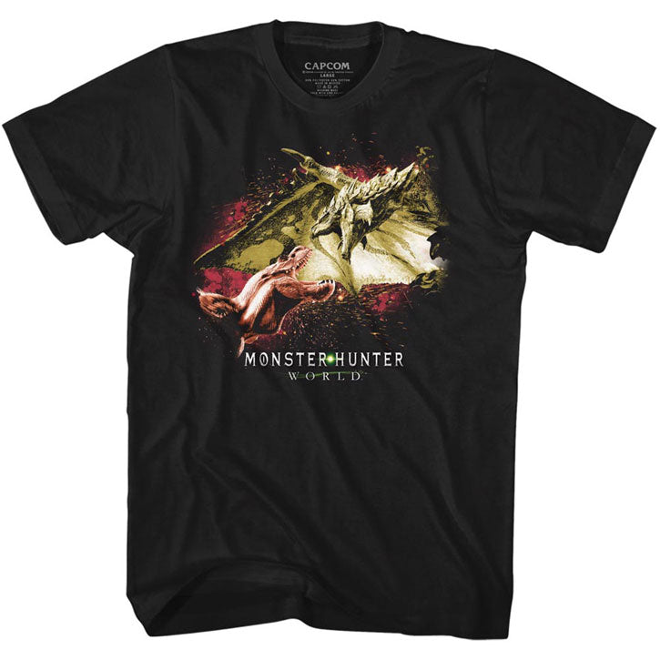 Monster Hunter Face Off T-shirt Front