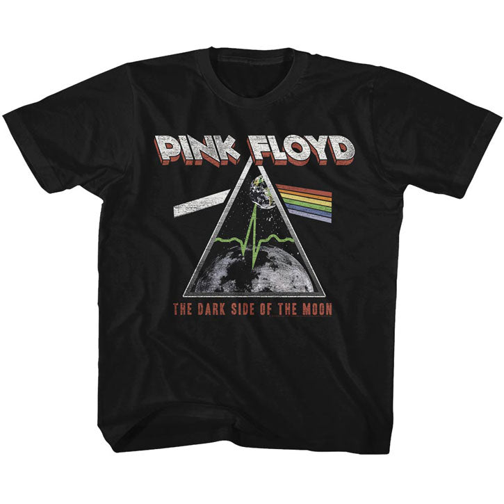 Pink Floyd Moon Kids Childrens T-shirt Front