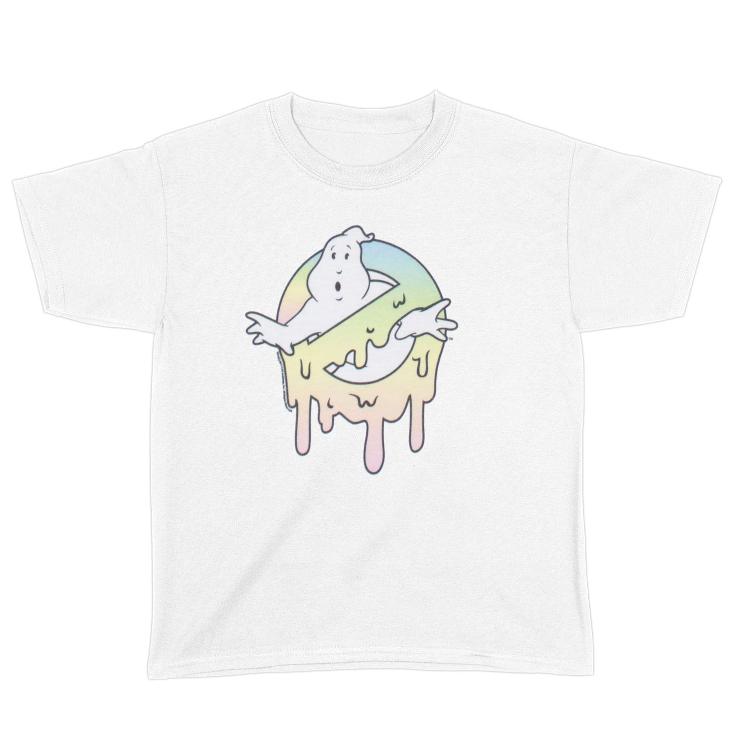 Ghostbusters Pastel Slime Kids Childrens T-shirt Front