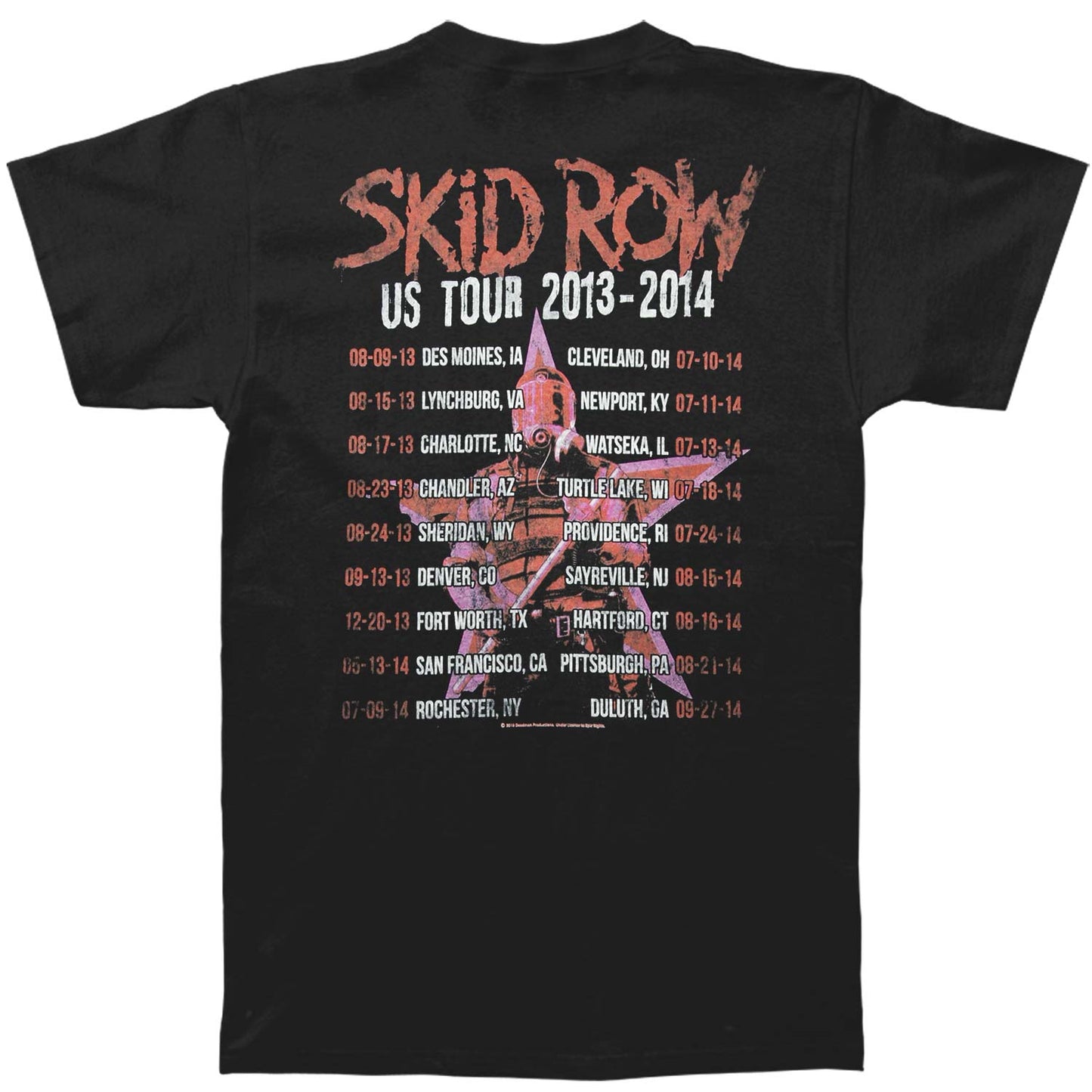 Uwr Tour 2013-14 T-shirt