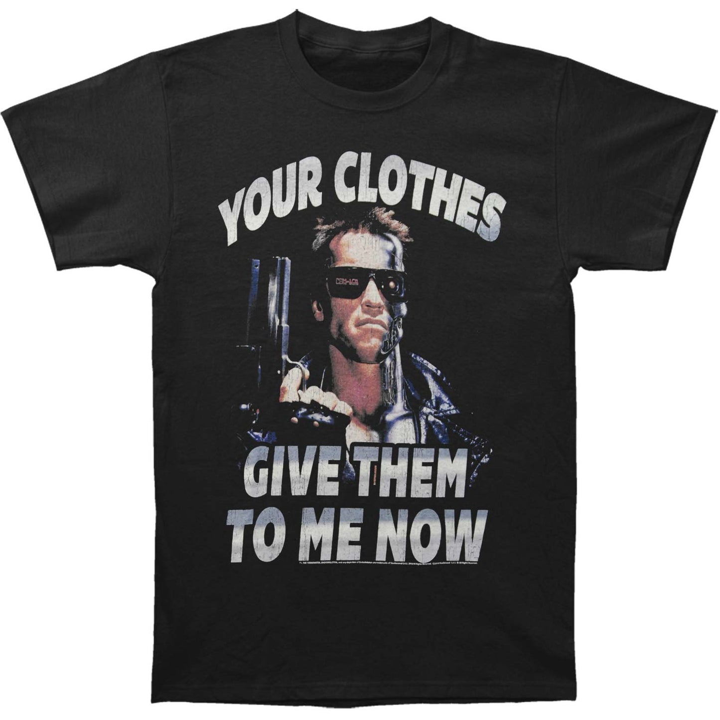 Terminator Clothesnow T-shirt Front