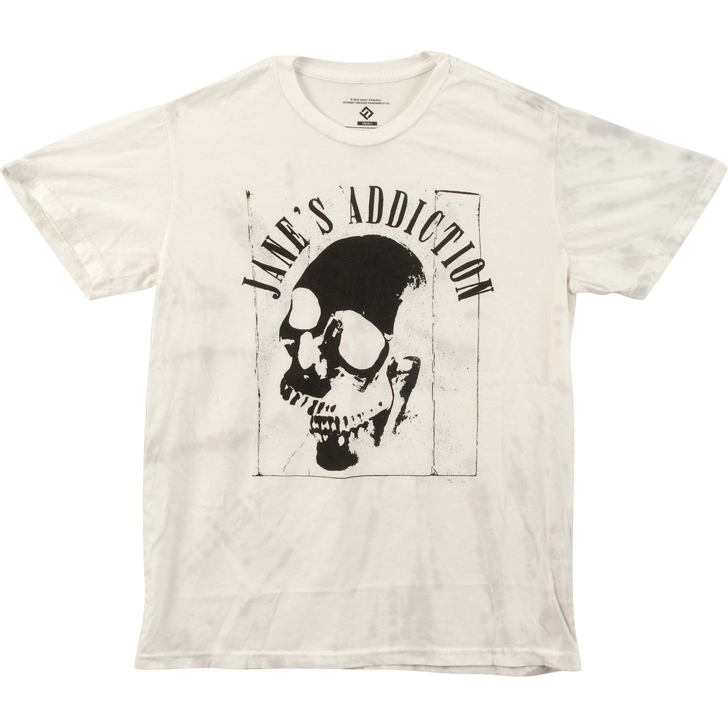 Silhouette Skull Very Rare Find Tye Dye T-shirt