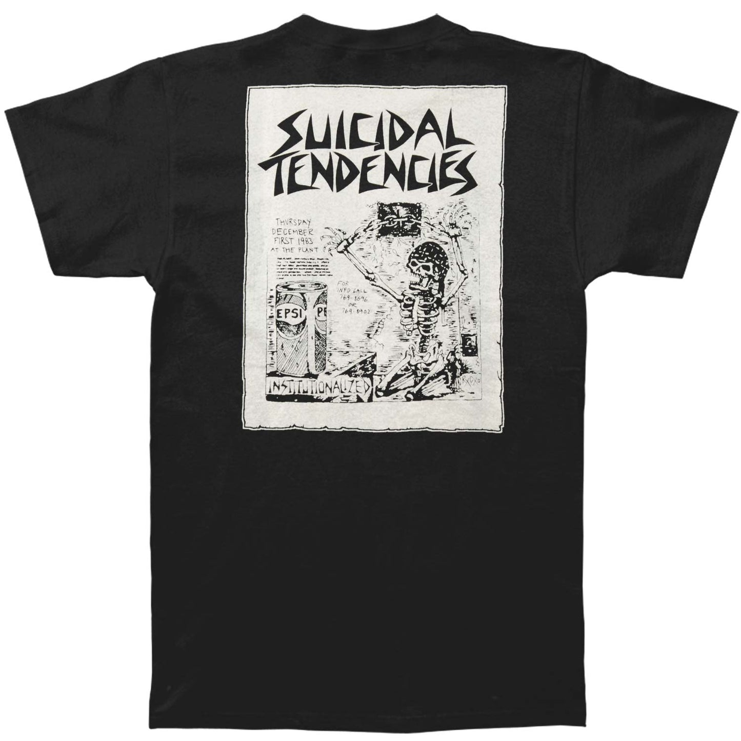 Suicidal Tendencies Institutionalized T-shirt T-shirt