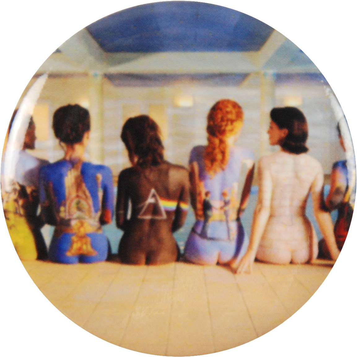 Pink Floyd Naked Ladies Button Front