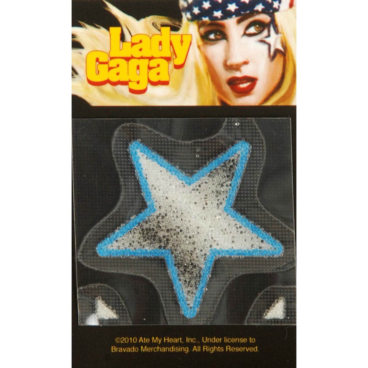 Lady Gaga Star Sticker Front