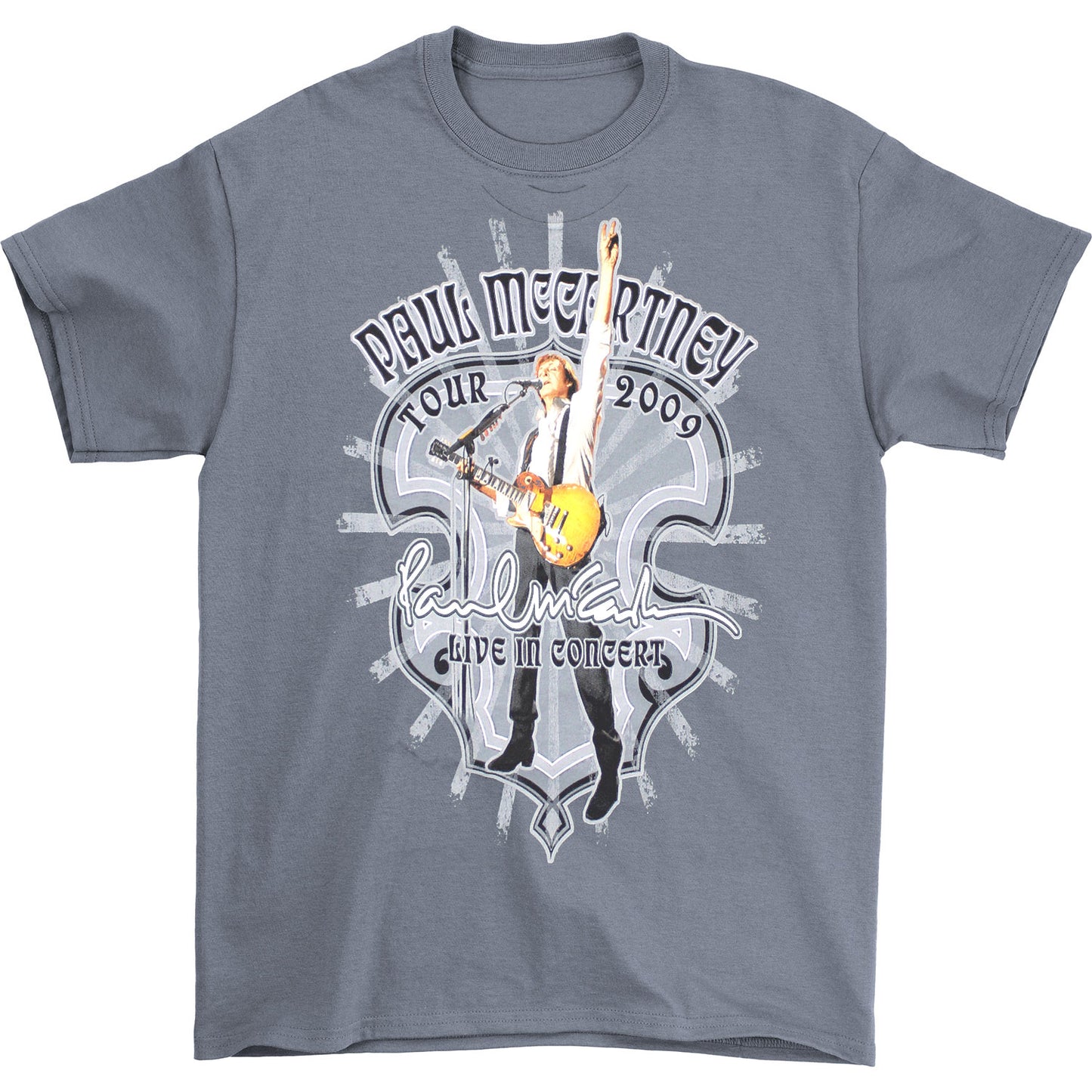 Paul Mccartney Live In Concert 2009 Slim Fit T-shirt Front