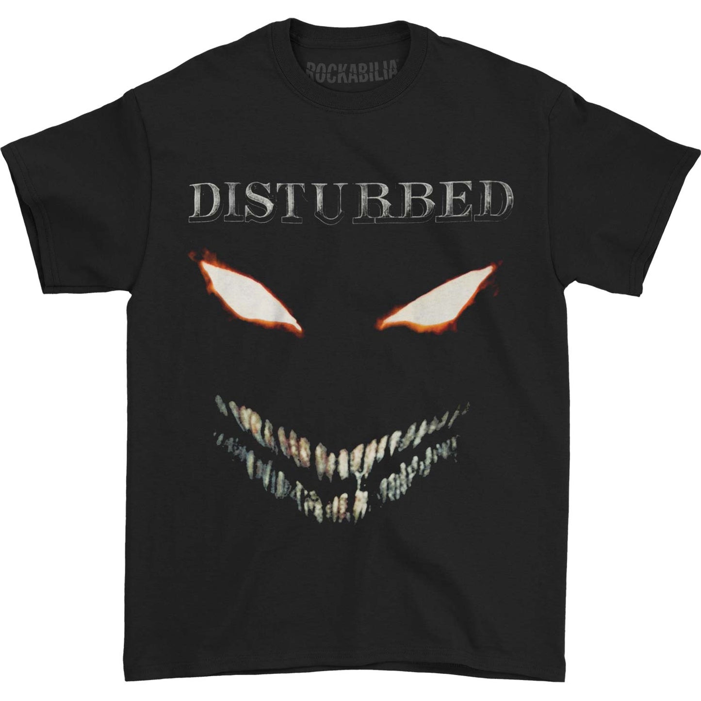 Disturbed Scary Face T-shirt Front