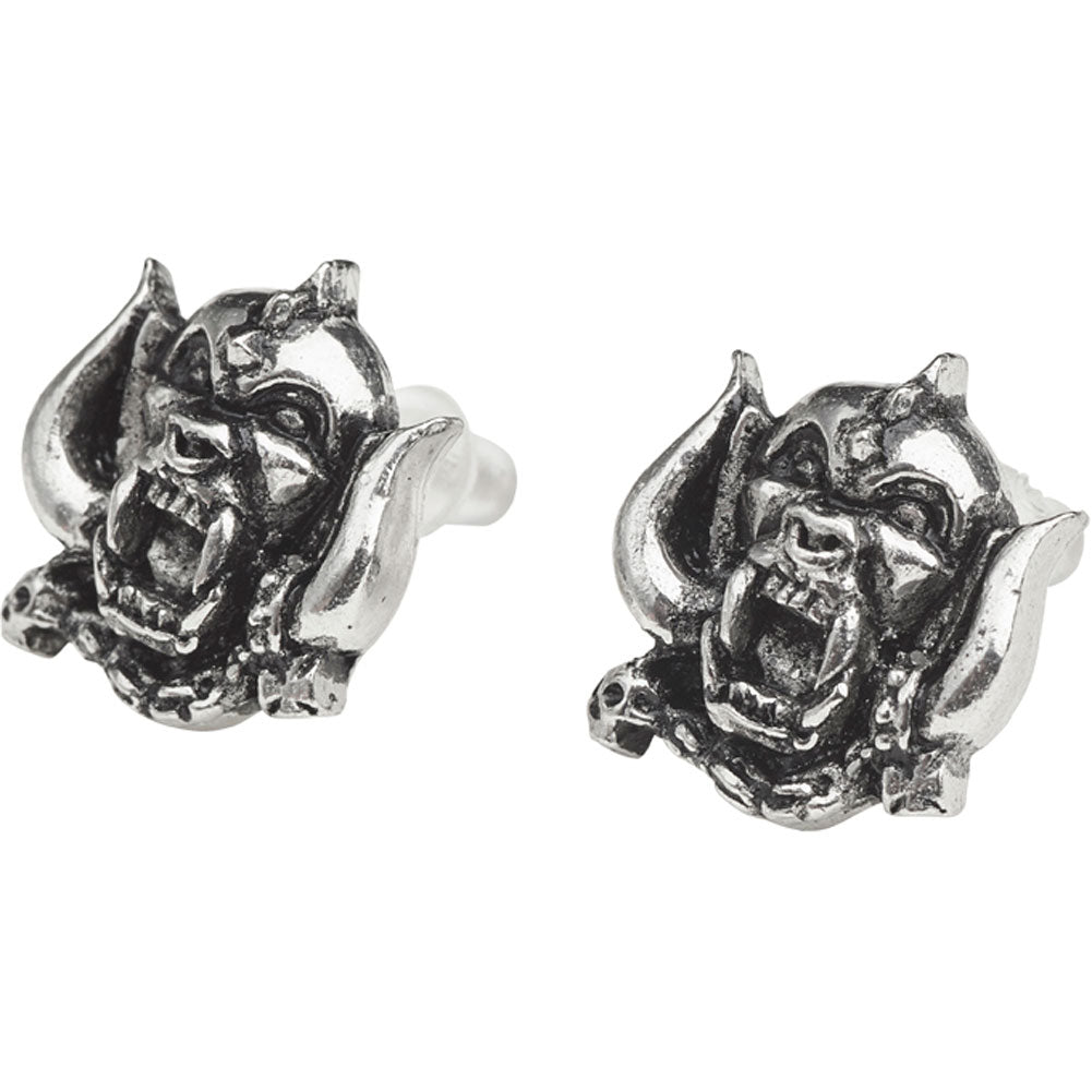 Motorhead Warpig Studs Earrings Back