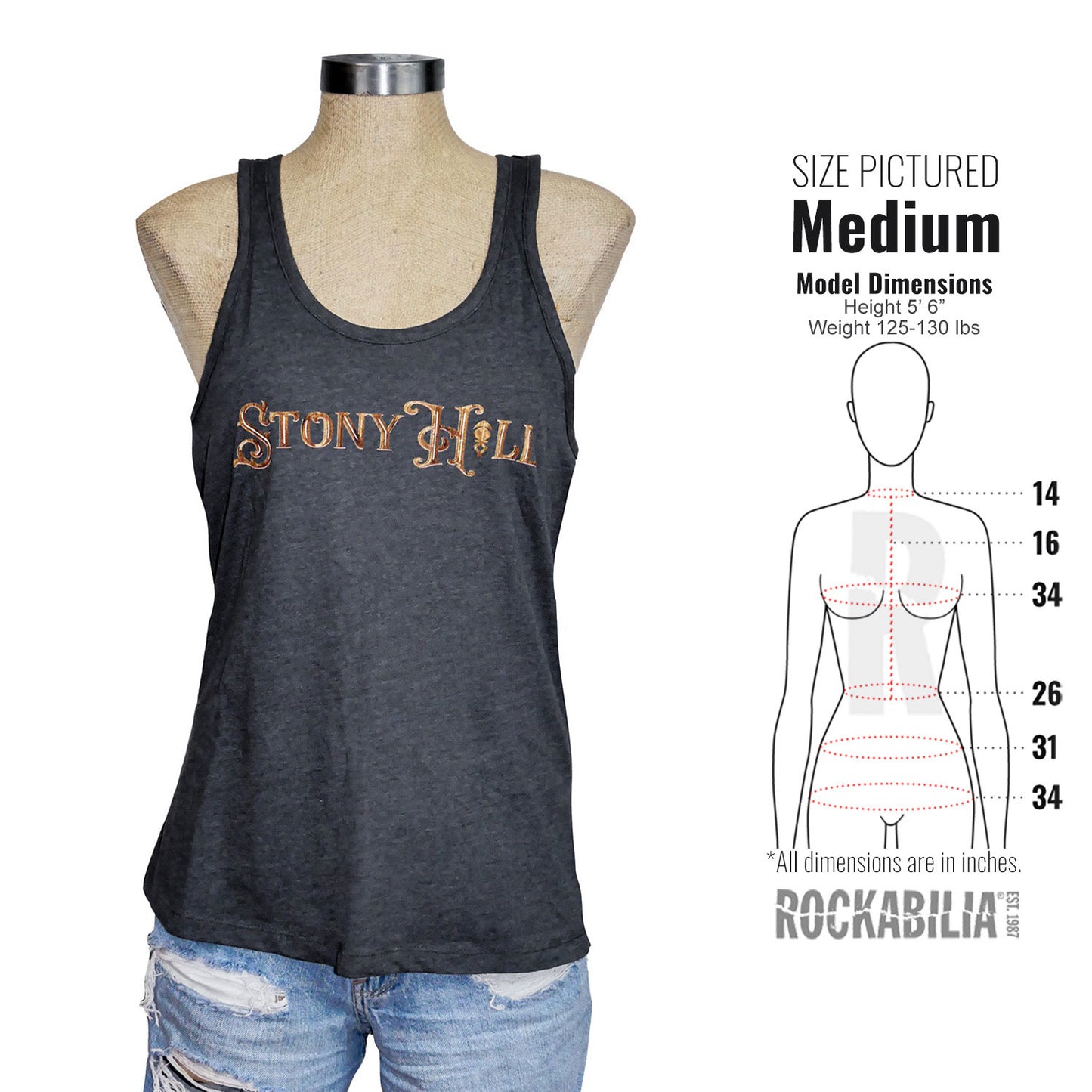 Damien Marley Stony Hill Womens Tank Alt 3