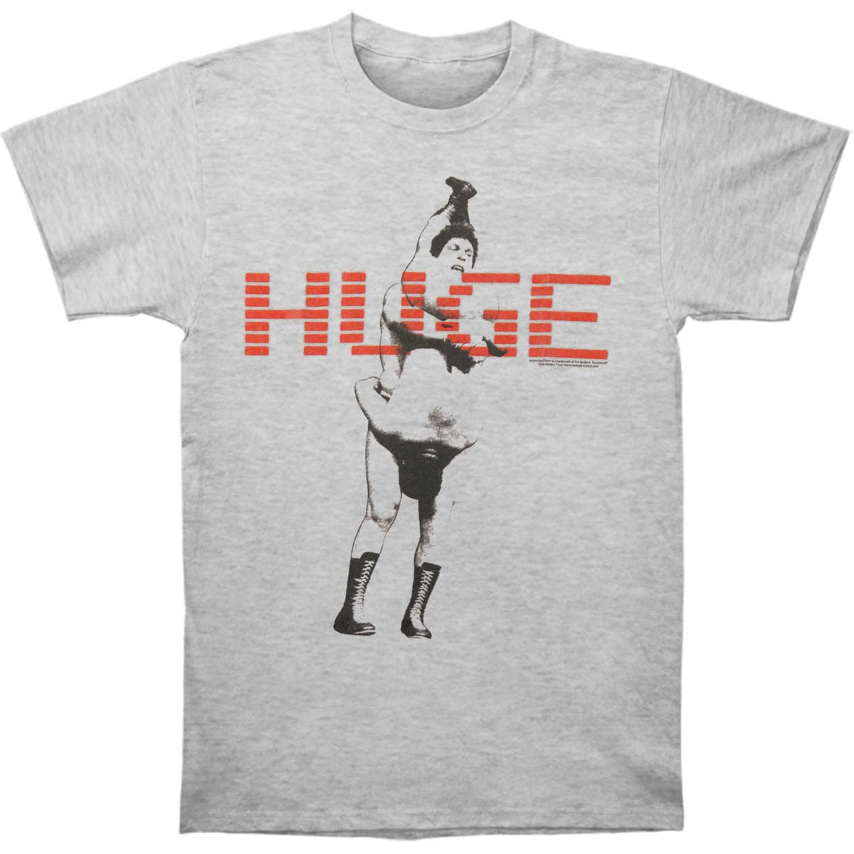 Andre The Giant Huge T-shirt Front