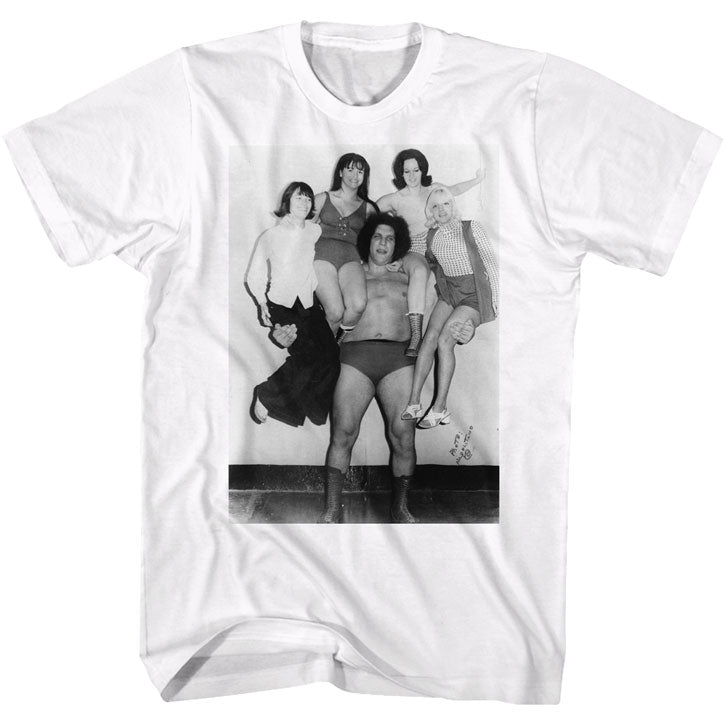 Andre The Giant Right & Left T-shirt