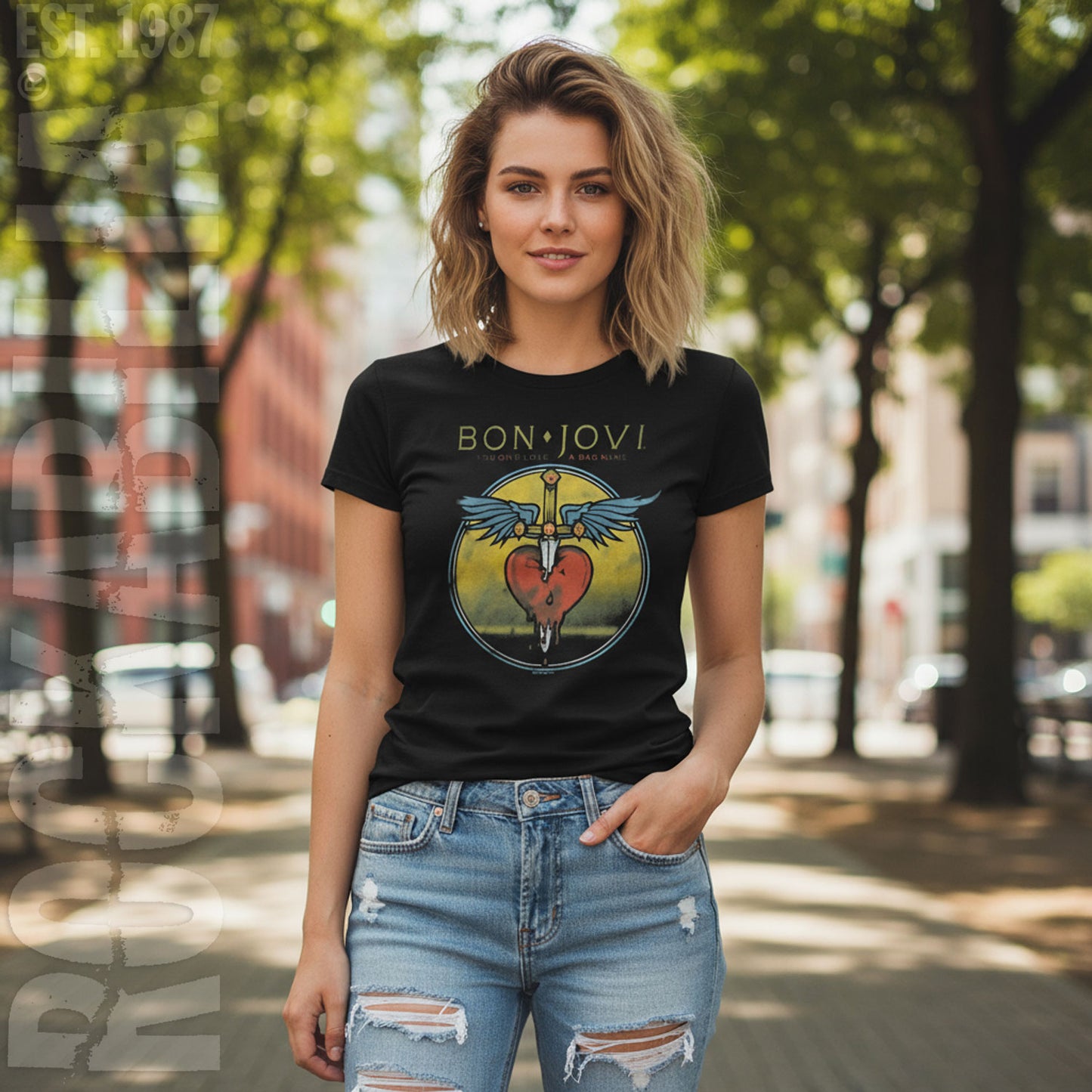 Bon Jovi Bad Name Junior Top Alt 2