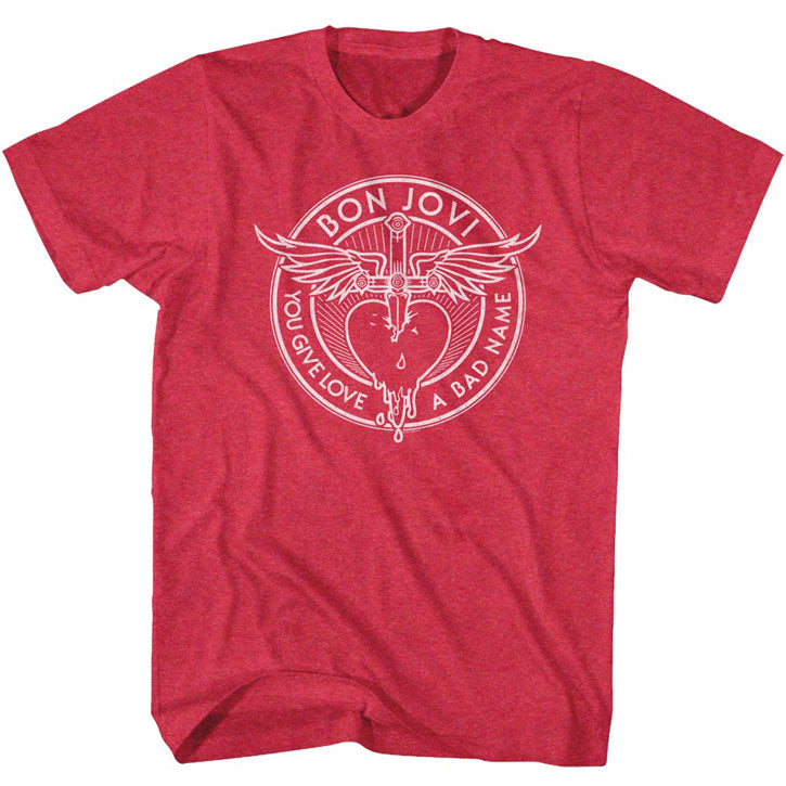Bon Jovi Bad Name T-shirt Front