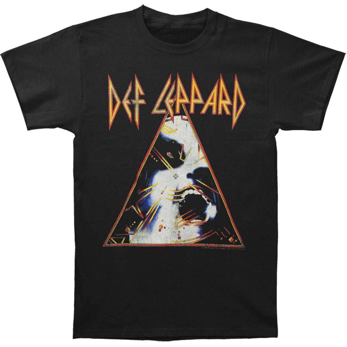 Def Leppard Nobghyst T-shirt Front