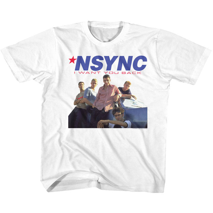 Nsync Want You Back Youth T-shirt Front