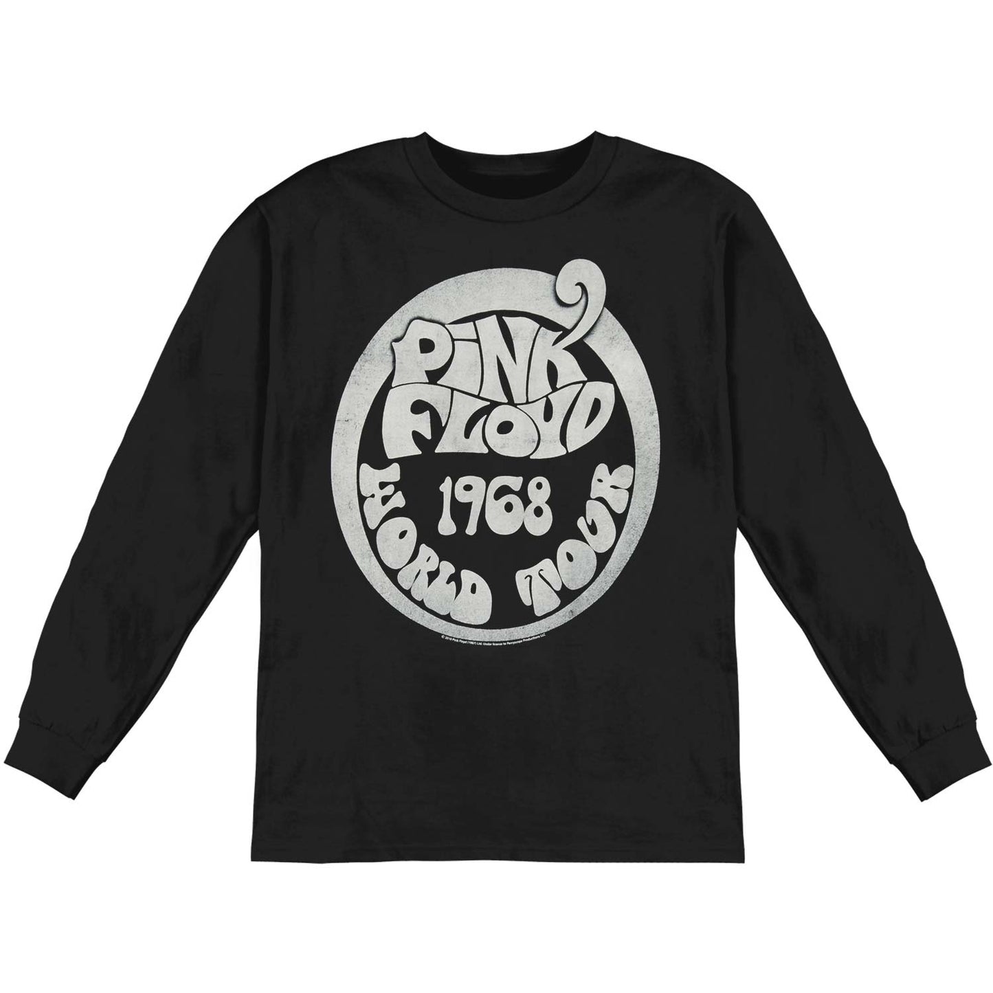 Pink Floyd 1968 World Tour Long Sleeve Front