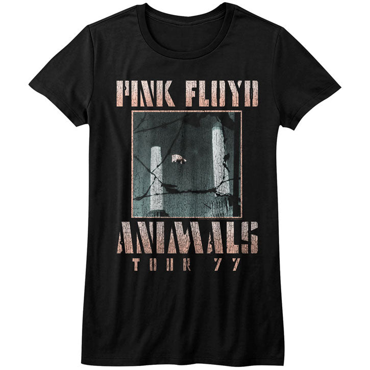 Pink Floyd Animals Tour 77 Junior Top Front