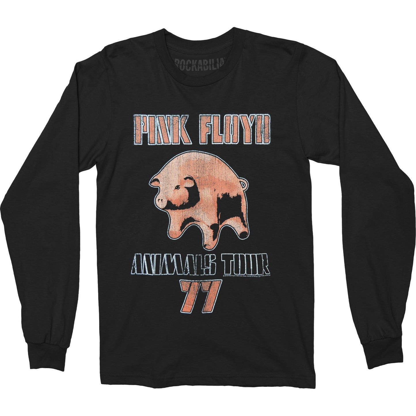 Pink Floyd Tour 77 Long Sleeve Front