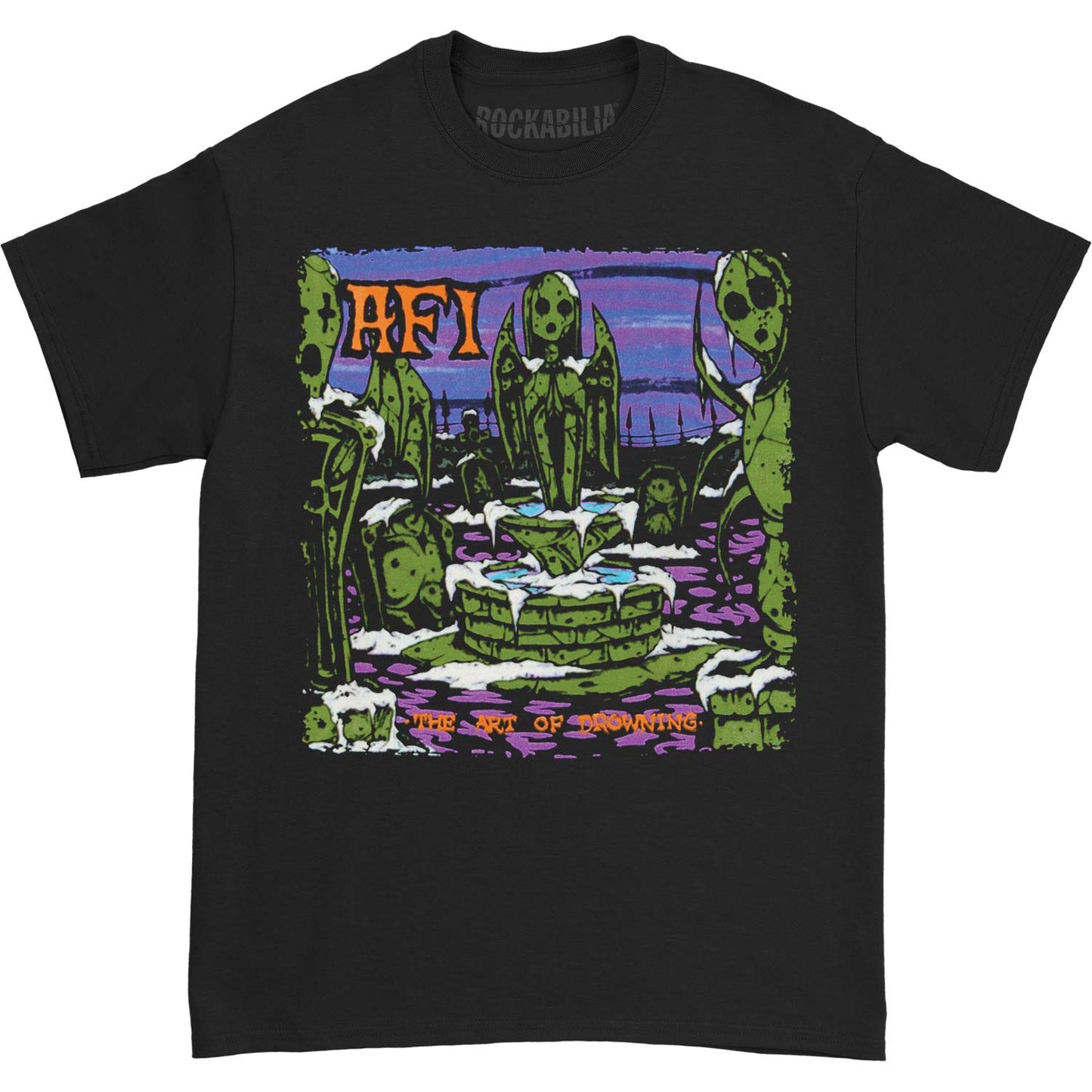 AFI Art of Drowning Tee T-shirt Front
