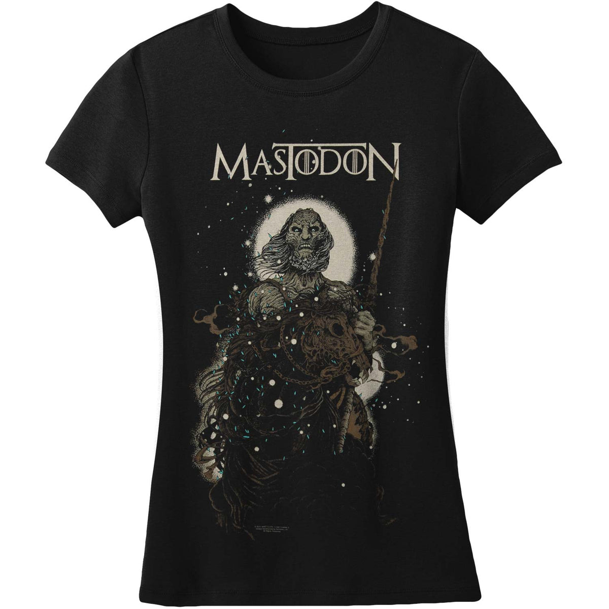 Mastodon White Walker (Only 1 Available) Junior Top Front