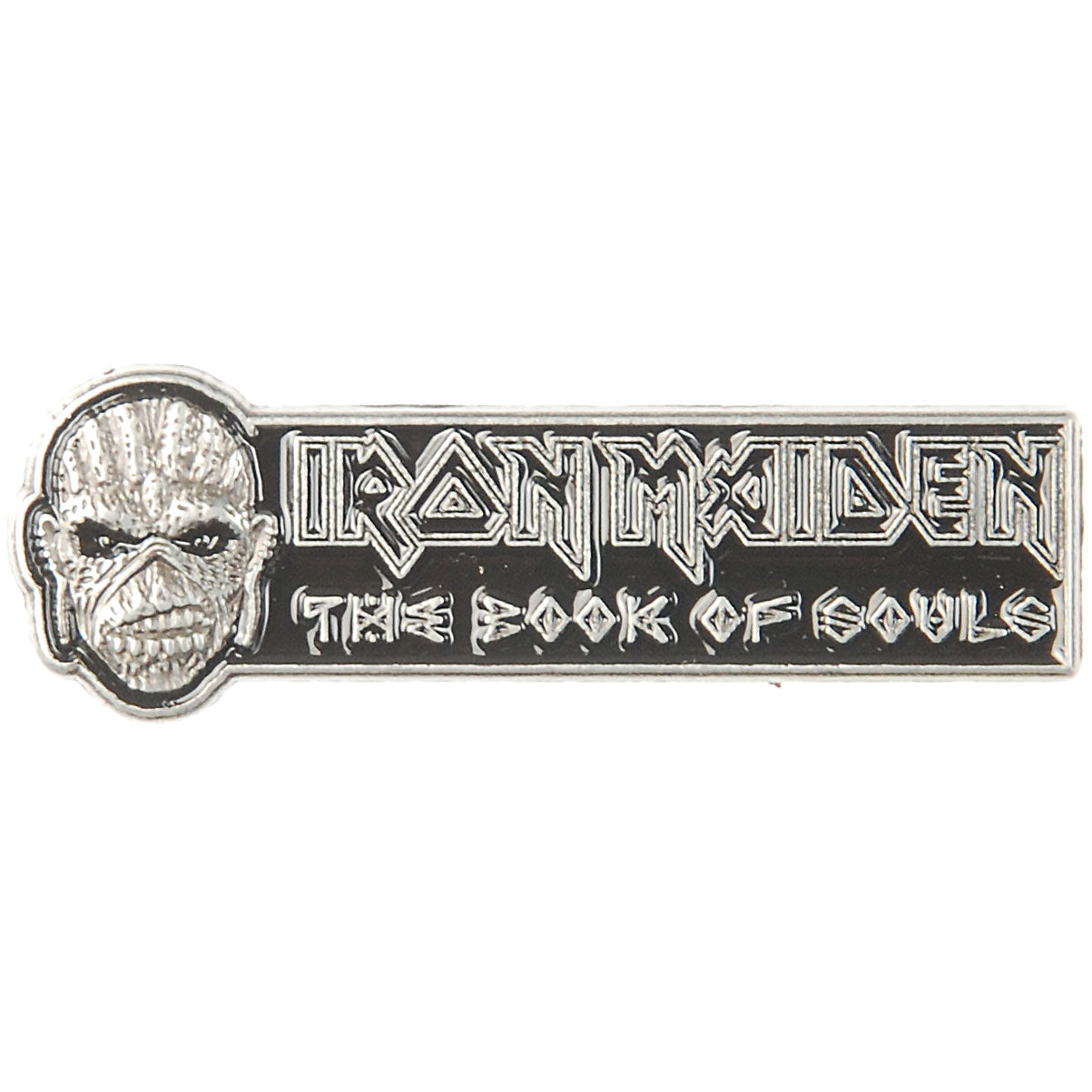 Iron Maiden Book Of Souls Pewter Pin Badge